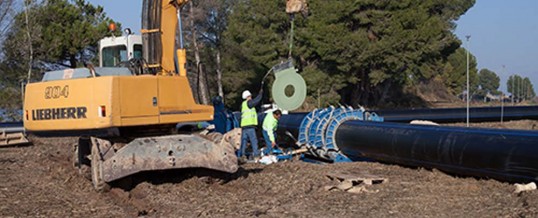 PROCEDIMIENTO PARA LA INSTALACIÓN DE TUBERÍAS PARA ABASTECIMIENTO, RIEGO Y SANEAMIENTO.